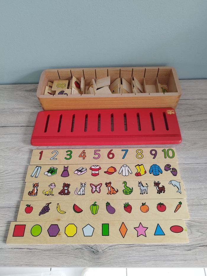 Boîte de tri Montessori