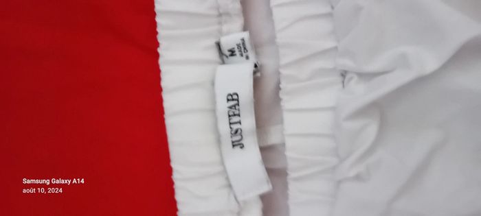 Blouse col elastique manches à nouer blanche femme M justfab - photo numéro 15