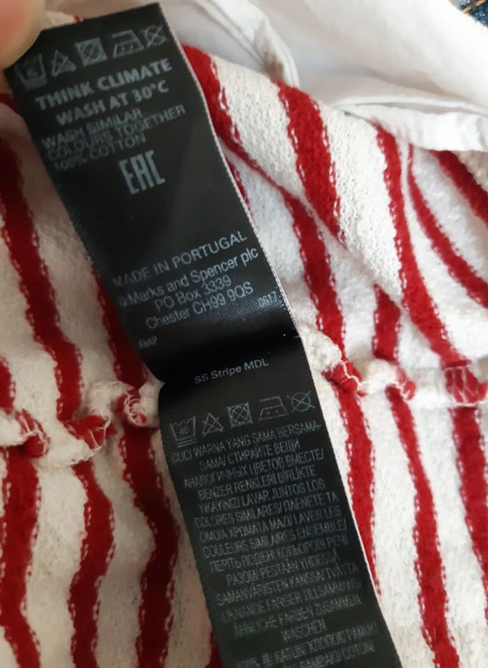 Tee shirt rayé M&S T42 - photo numéro 6