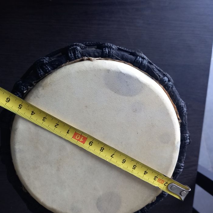 Petit djembe en bois plein - photo numéro 7