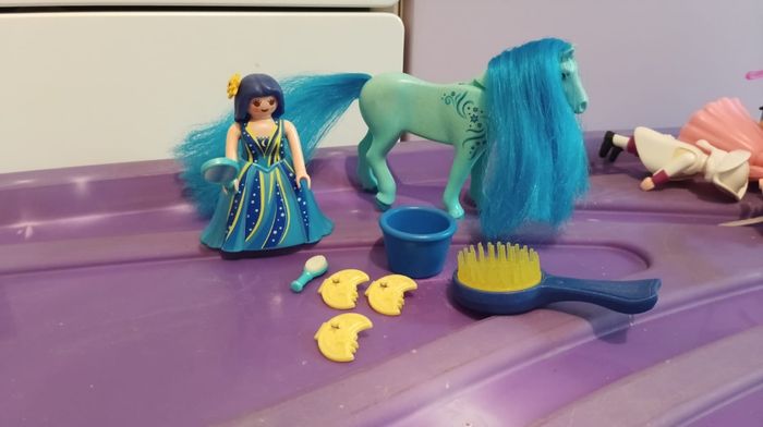 Playmobil princesse et cheval - photo numéro 3