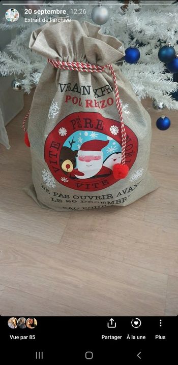 Hotte de Noël 🎄