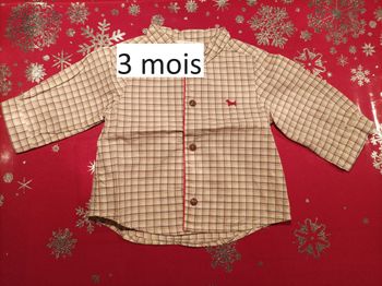 Lot n°59 Chemise manches longues Jacadi 3 mois
