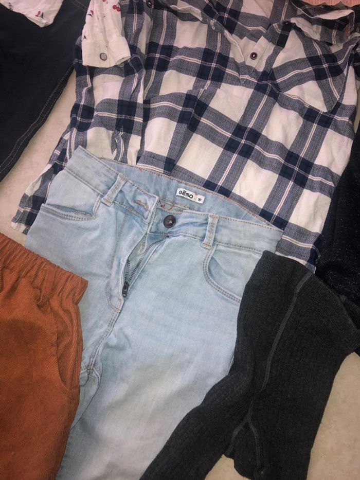 Lot vêtements 10 ans fille - photo numéro 2