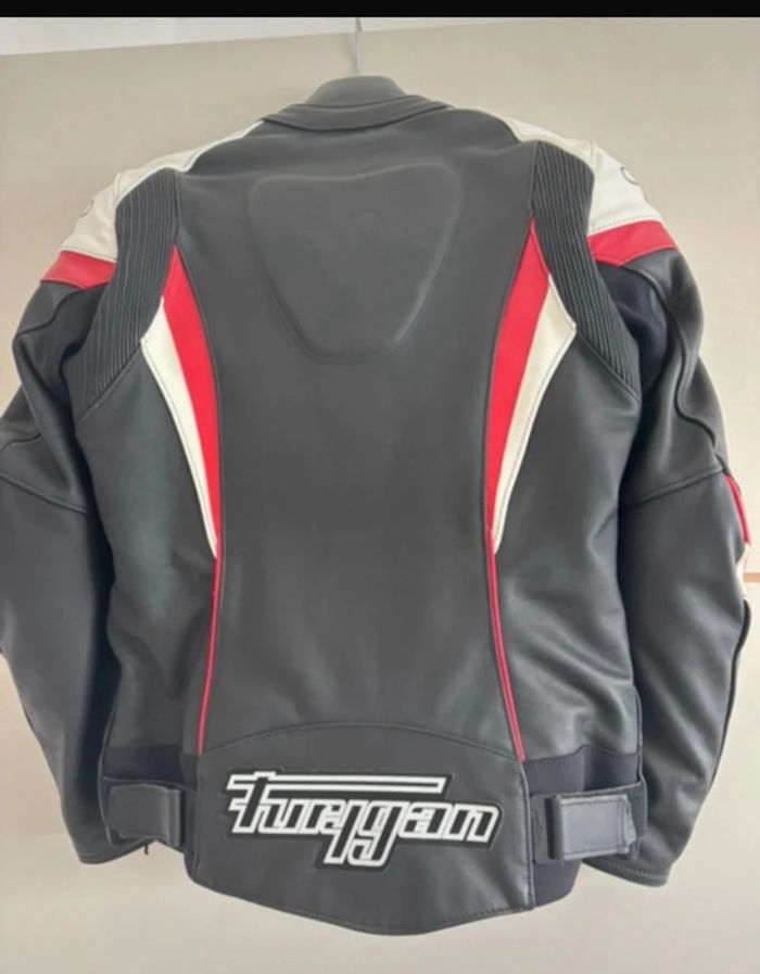 Blouson moto cuir furygan - photo numéro 4