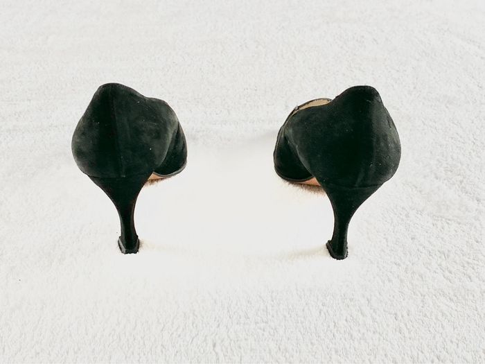 Chaussure à talon avec broderie - C.B Chaussures - Talon 7 cm – Pointure 39 - photo numéro 2