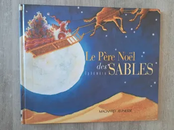 Livre le père Noël des sables