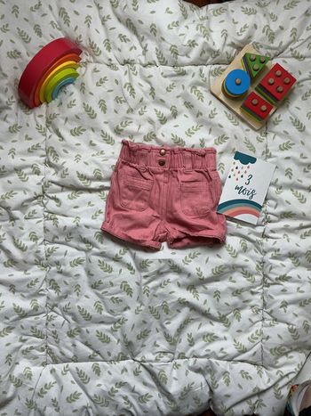 short en jean rose 3 mois kiabi