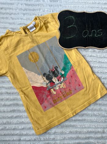 Teeshirt Mickey 3 ans