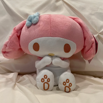 Sanrio My Melody Peluche Figural Coin & Cash Bank 9" Banque NWT