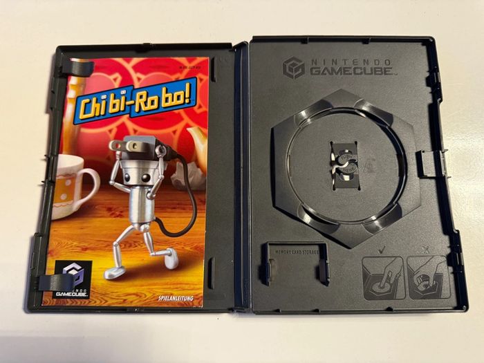 Boîte et mode d’emploi chibi robo Nintendo gamecube pal - photo numéro 2