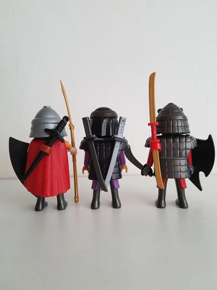Samouraï, soldats asiatiques Playmobil knight - photo numéro 5
