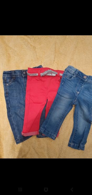 Lot de 3 jeans