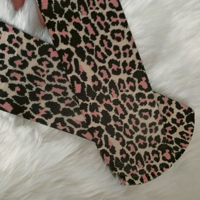 Socquettes voiles léopard neuves - photo numéro 3