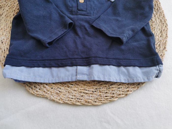 Haut habillé 👣 avec col, primark, 6/9 mois, 74cm - photo numéro 7