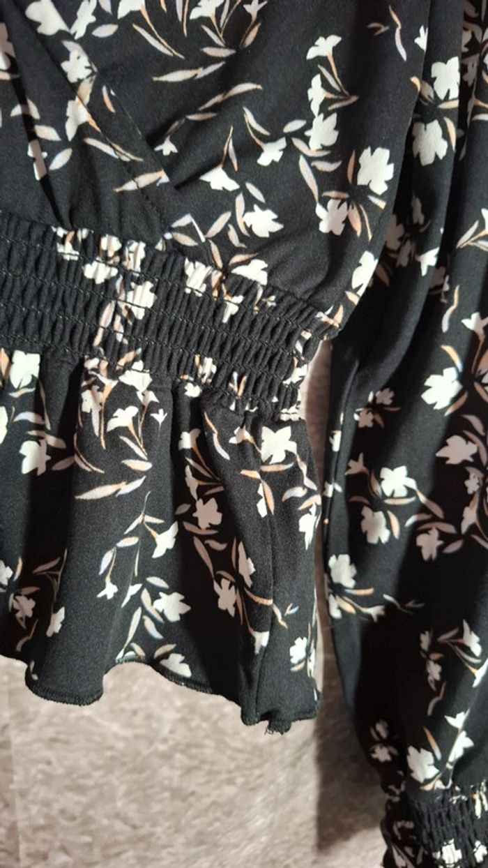 Blouse élégante florale - photo numéro 7