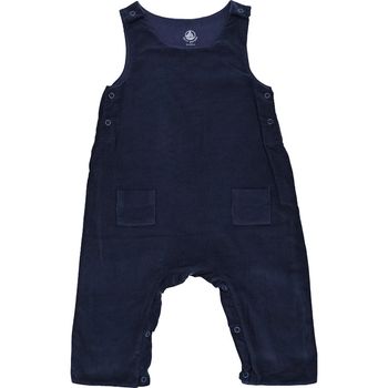 Salopette 3 mois en velours Petit Bateau