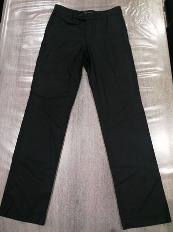 Pantalon de costume noir Sergio Vitti T. 36