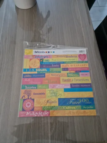 Planche se stickers