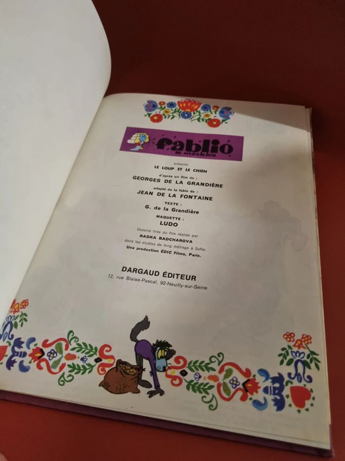 lot de deux bd dargaud Fablio le magicien tome 3 et 6 - photo numéro 6