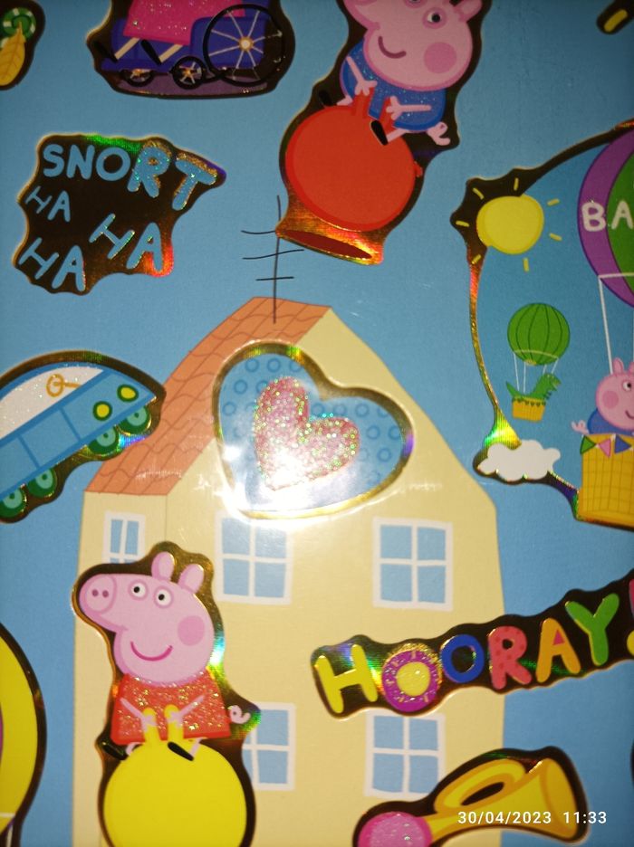 Stickers Peppa Pig - photo numéro 2