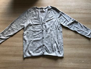Gilet gris Zara