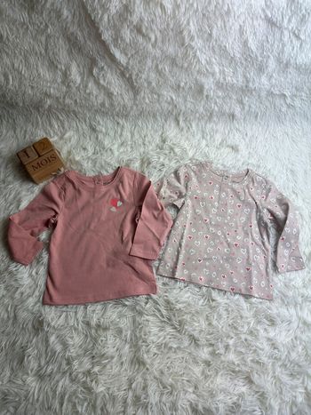 Lot de 2 tshirts manches longues orchestra taille 12 mois