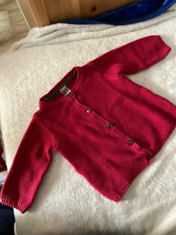 Gilet 9 mois tape à l’œil