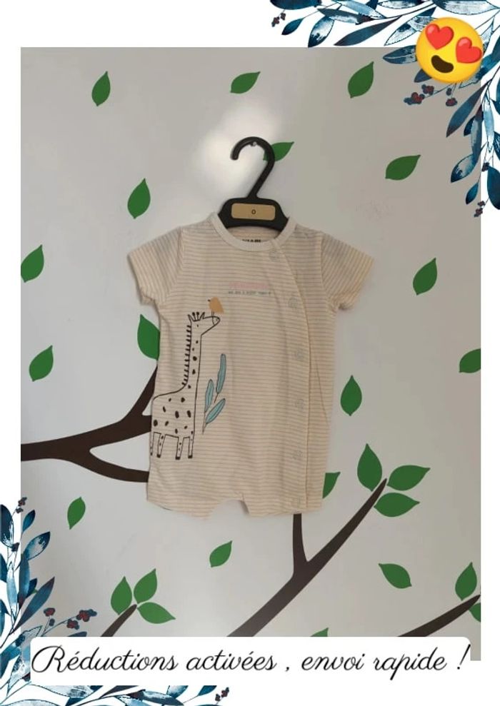 Barboteuse Orchestra girafe