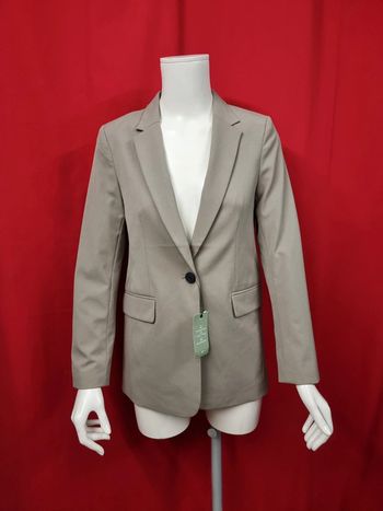 H&M blazer simple boutonnage beige * taille XS *