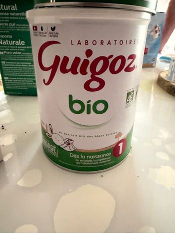 Vend lait Guigoz bio 