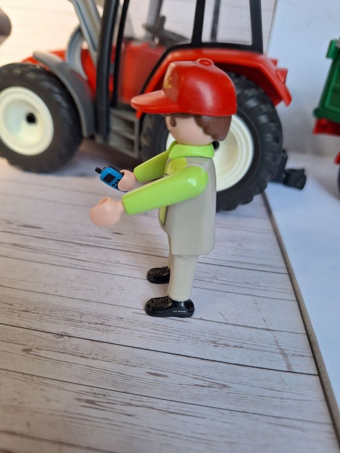 Playmobil ferme Tracteur et remorque - photo numéro 6