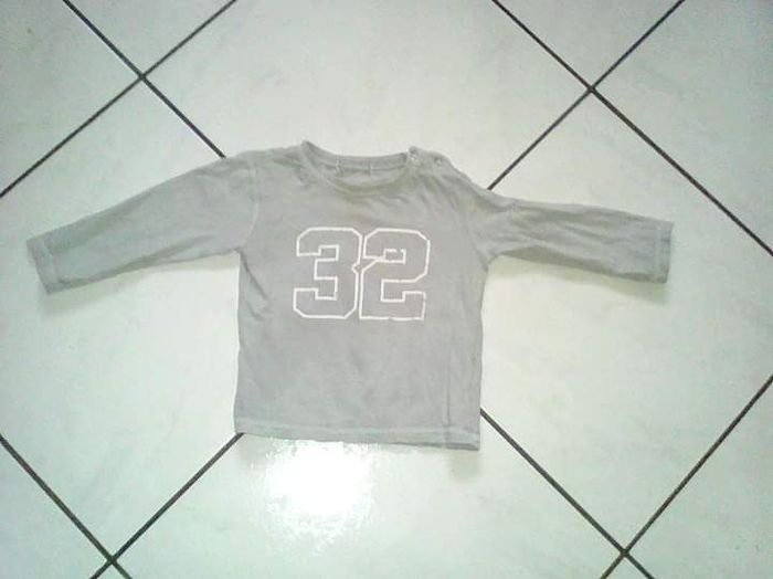 Maillot manches longues garçon 12 mois