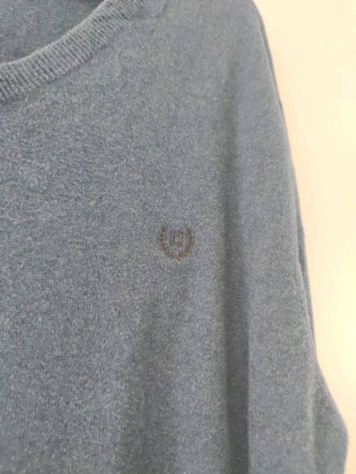 Pull col v chaps taille L - photo numéro 2