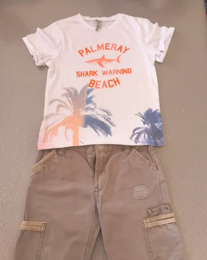 Short neuf et T shirt Orchestra - photo numéro 2