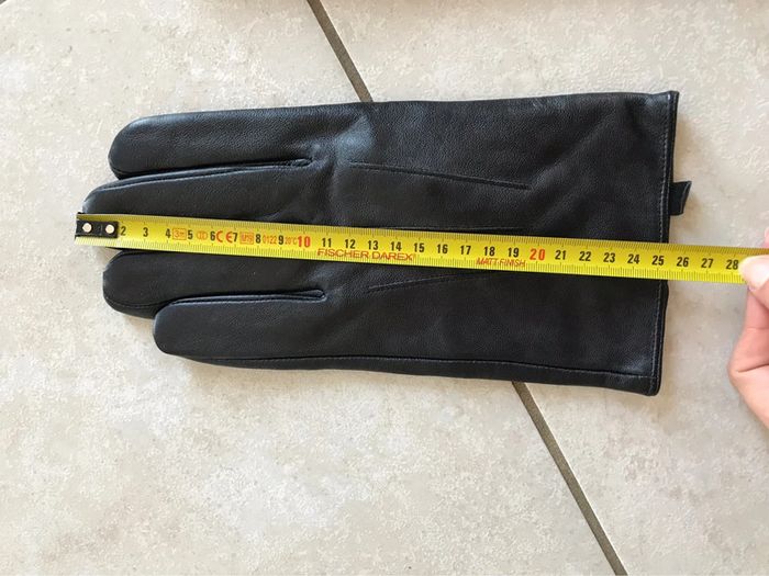 Gants cuir homme - photo numéro 4