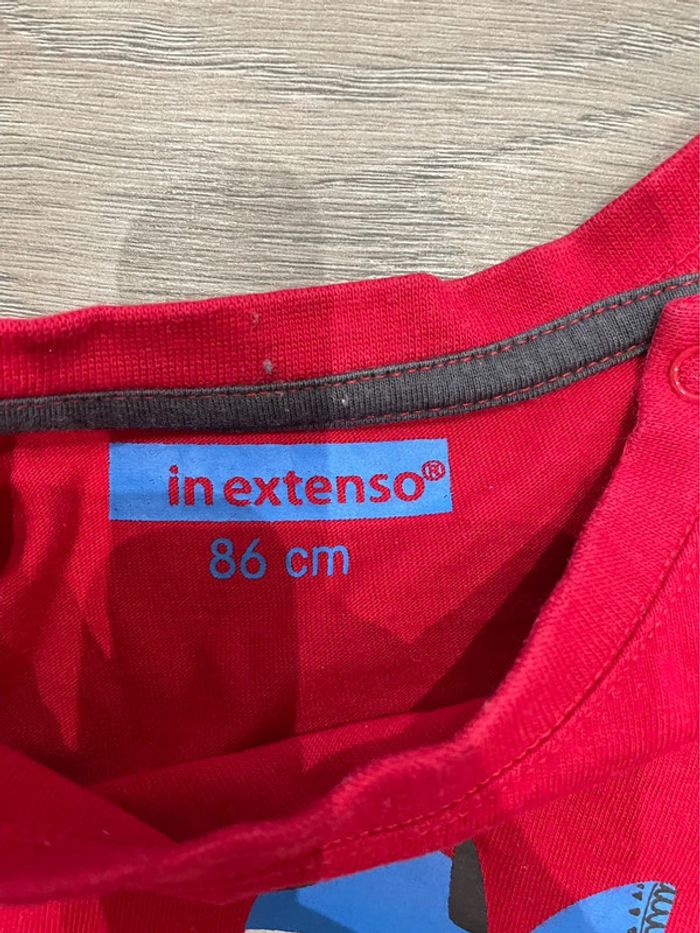 T shirt In extenso 18 mois - photo numéro 2