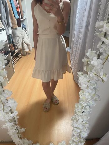 Robe d’été beige