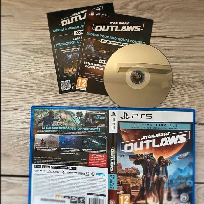 Star Wars  Outlaws  PS5 –  Très  Bon État,  Garantie  6 mois,  Envoi  rapide - photo numéro 2