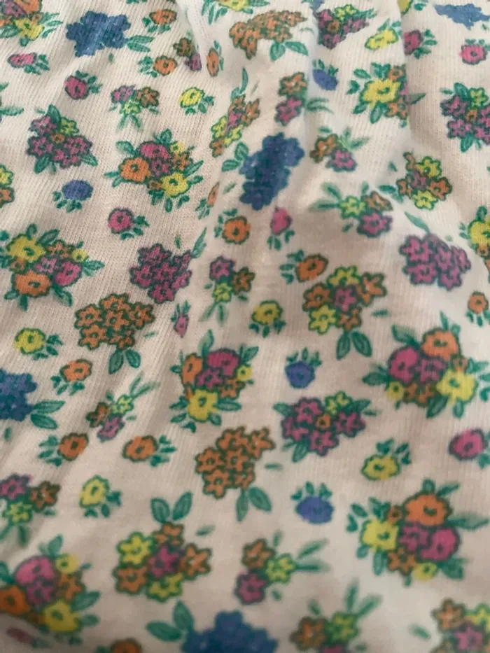 Ensemble 3 mois fleurs kiabi - photo numéro 2