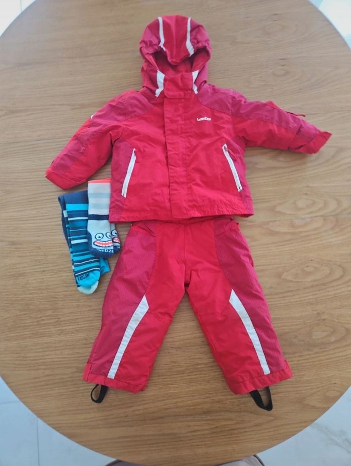 Ensemble ski neige enfant 2 ans