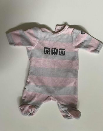 Pyjama velours  1m - 53cm