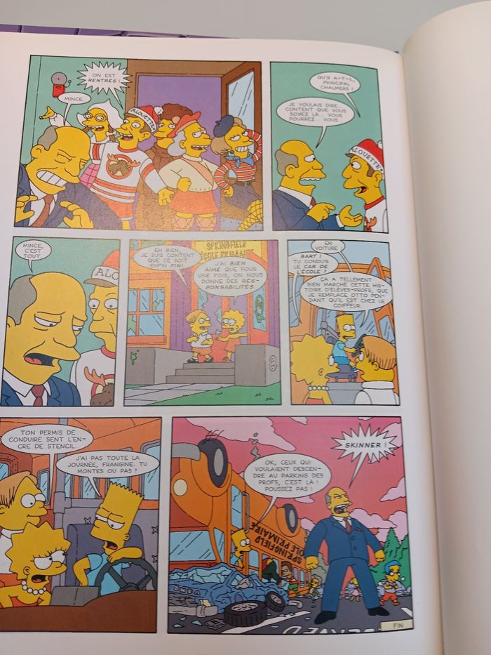 Livre Bande dessinée les Simpson Totalement déjantés - photo numéro 8