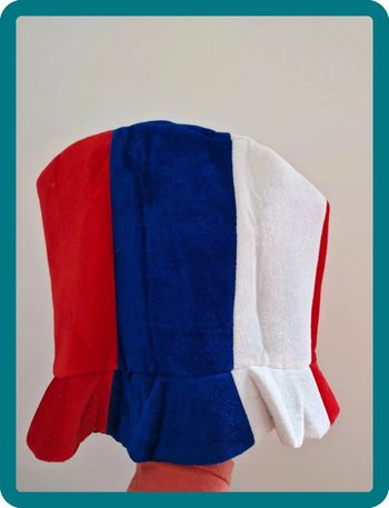 Chapeau haut tricolore