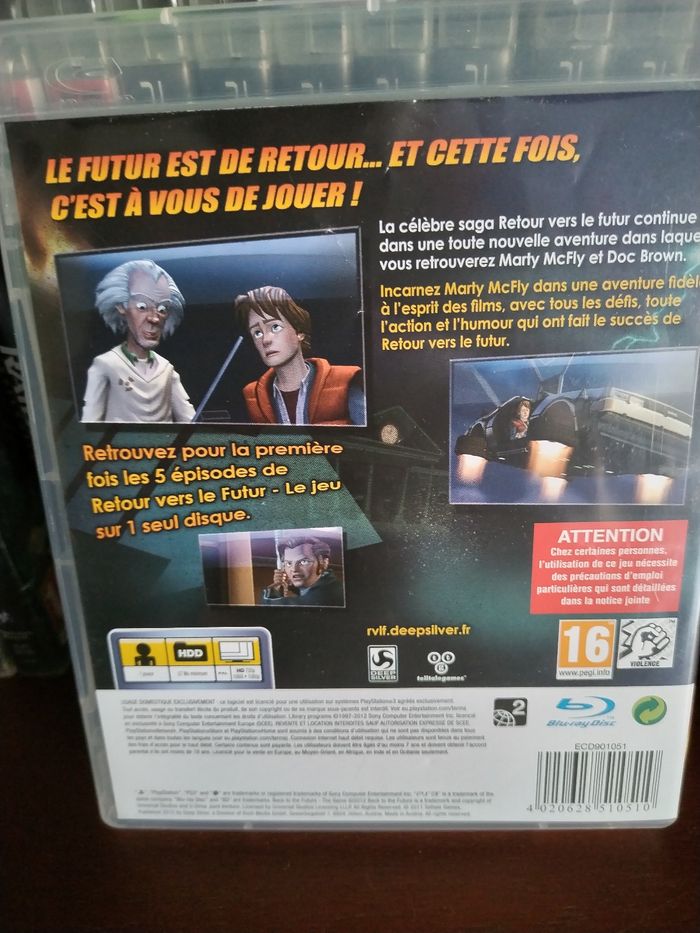 Retour vers le futur ps3. - photo numéro 3