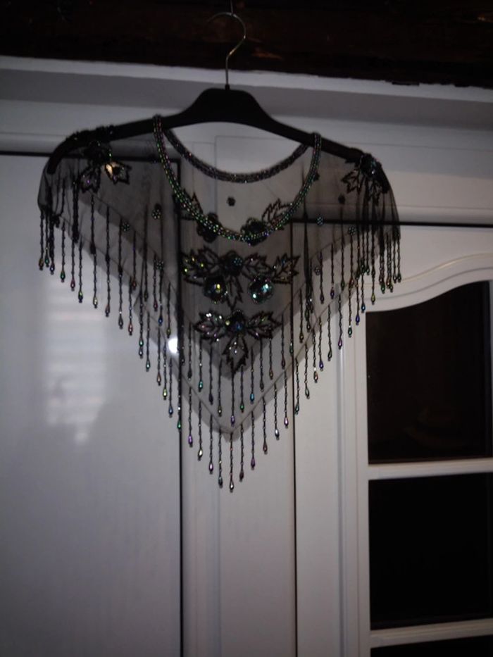 faux cols avec perles le lot de deux magnifiques articles - photo numéro 3