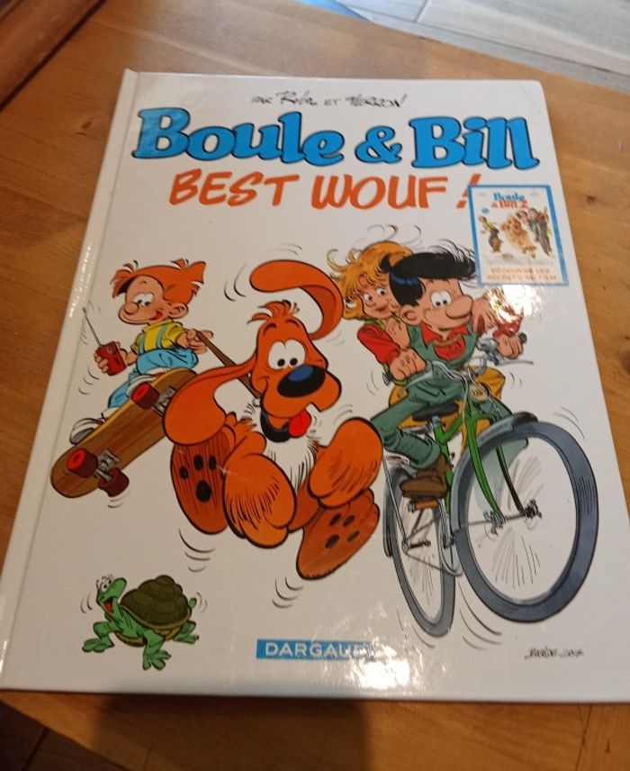 bande dessinée Boule et bil - best wouf