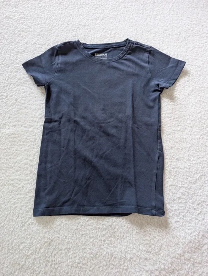 👕 T-shirt bleu marine - 6/8 ans - photo numéro 2