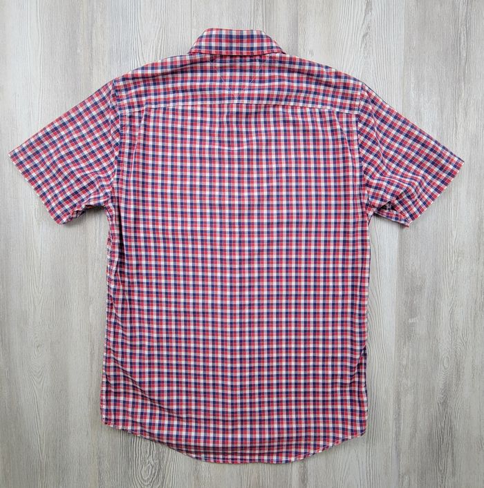 Chemise Tommy Hilfiger – New York Fit – Taille S – Petit Carreaux Bleu Blanc Rouge - photo numéro 5