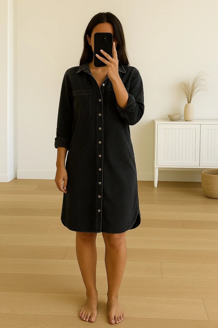 Robe en jean vintage Kiabi